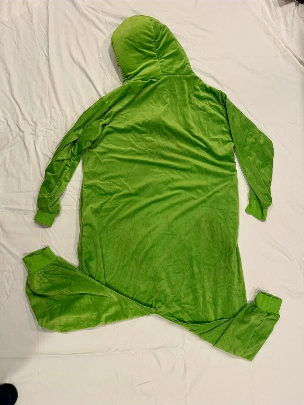 Spirit Ghostbusters Slimer Plush Hooded Jumpsuit - Halloween Costume